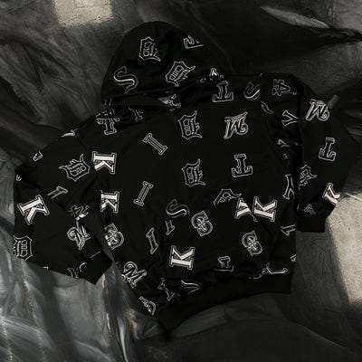 SDL Alphabets Print Hoodie