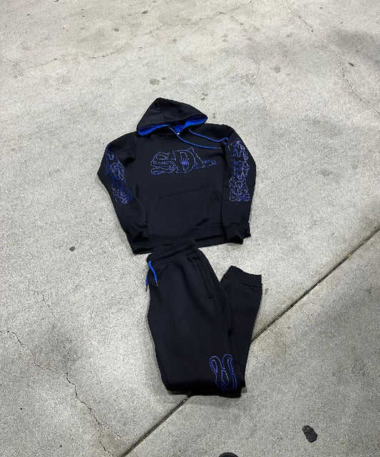 SDL Black Tracksuit 
